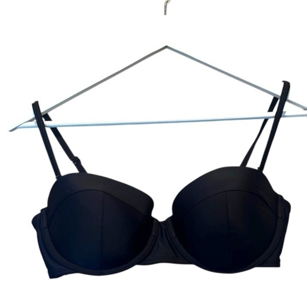 New Old Navy Women’s Black Underwire Bikini Top Size Large NWT